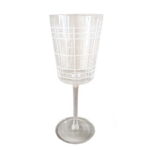 Jogo de Taças de Vinho Filetes Transparentes 310mL - 6 Peças