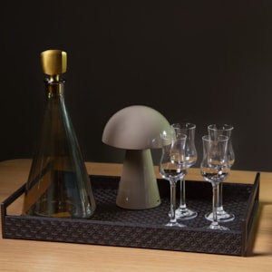 Jogo de Taças Grappa e Licor Cristal Ecológico 85ml - 6 Peças 