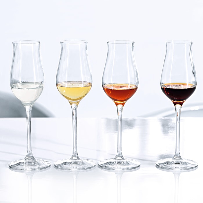 Jogo de Taças Licor Digestive Transparente Spiegelau 135ml - 4 Peças - Madel Home