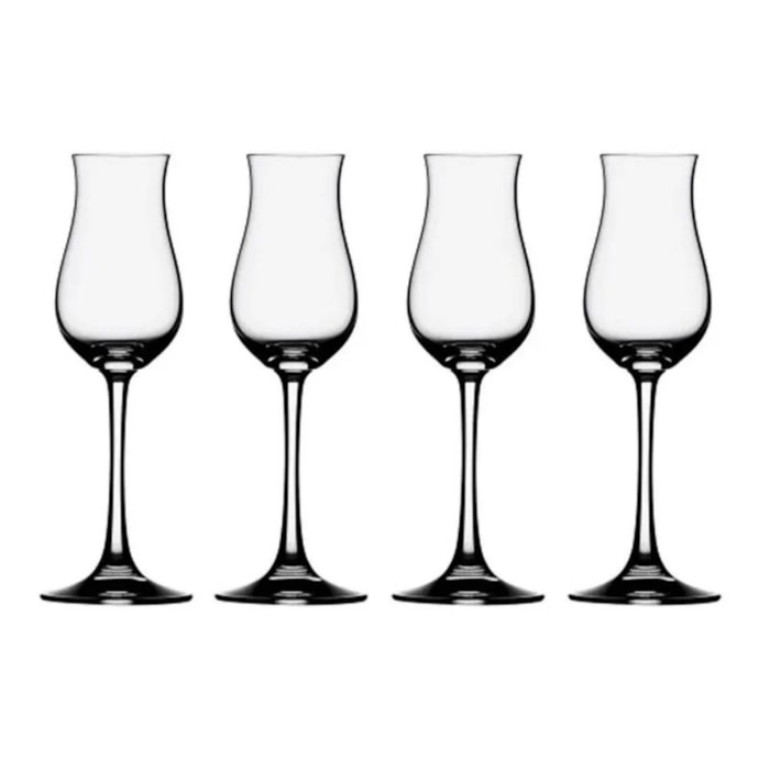 Jogo de Taças Licor Digestive Transparente Spiegelau 135ml - 4 Peças - Madel Home