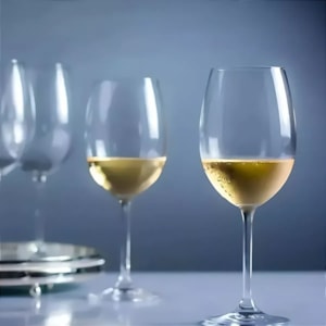 Jogo de Taças para Água Gastro em Cristal Cristais Bohemia 580ml - 6 Peças