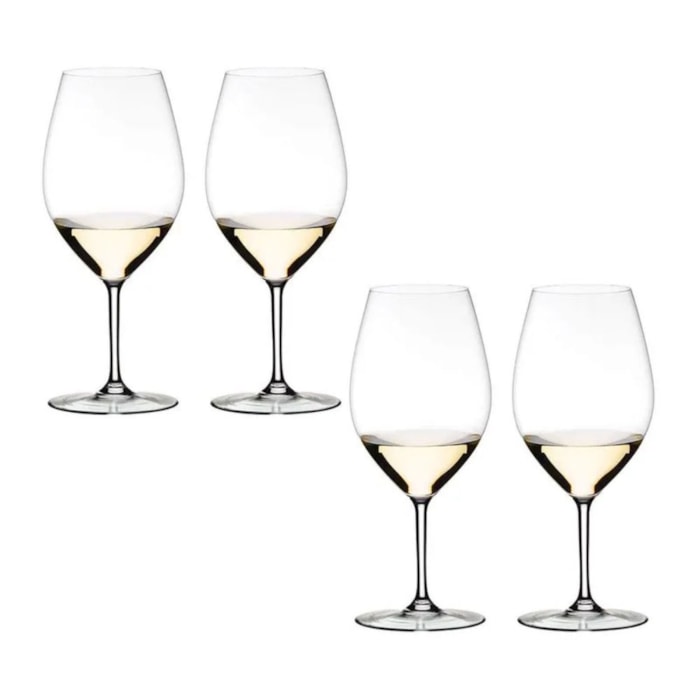 Jogo de Taças Vinho Magnum Wine Friendly Riedel 995ml - 4 Peças - Madel Home