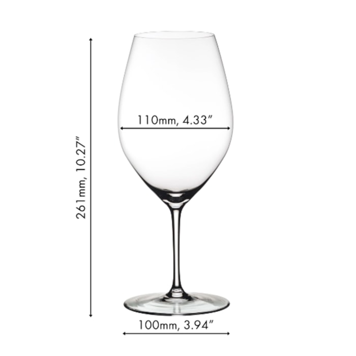 Jogo de Taças Vinho Magnum Wine Friendly Riedel 995ml - 4 Peças - Madel Home