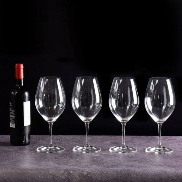 Jogo de Taças Vinho Magnum Wine Friendly Riedel 995ml - 4 Peças - Madel Home