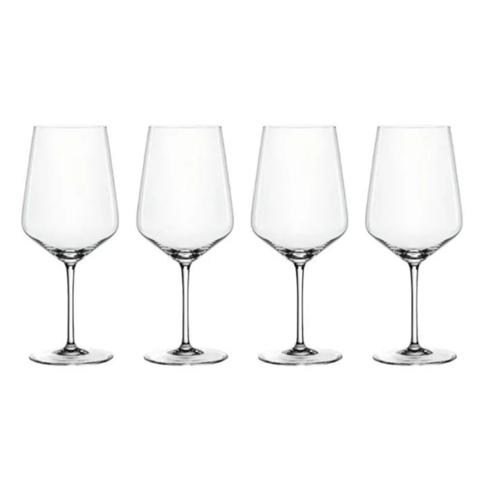 Jogo de Taças Vinho Tinto Style Crystal Spiegelau 630ml - 4 Peças - Madel Home
