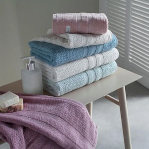 Jogo de Toalhas 5 Peças Vanilla Extra Soft 100% Algodão Branco Buddemeyer