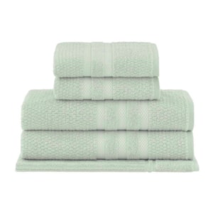 Jogo de Toalhas 5 Peças Vanilla Extra Soft 100% Algodão Verde Buddemeyer