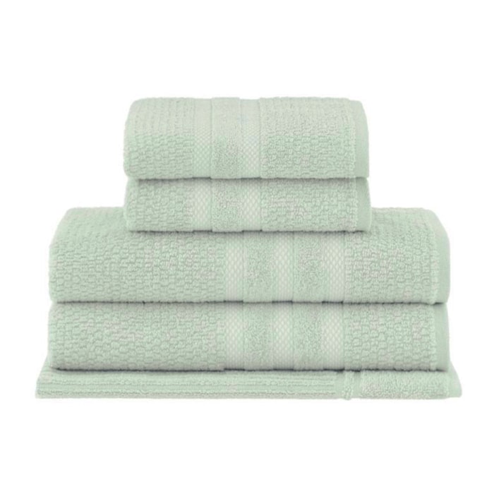 Jogo de Toalhas 5 Peças Vanilla Extra Soft 100% Algodão Verde Buddemeyer - Madel Home