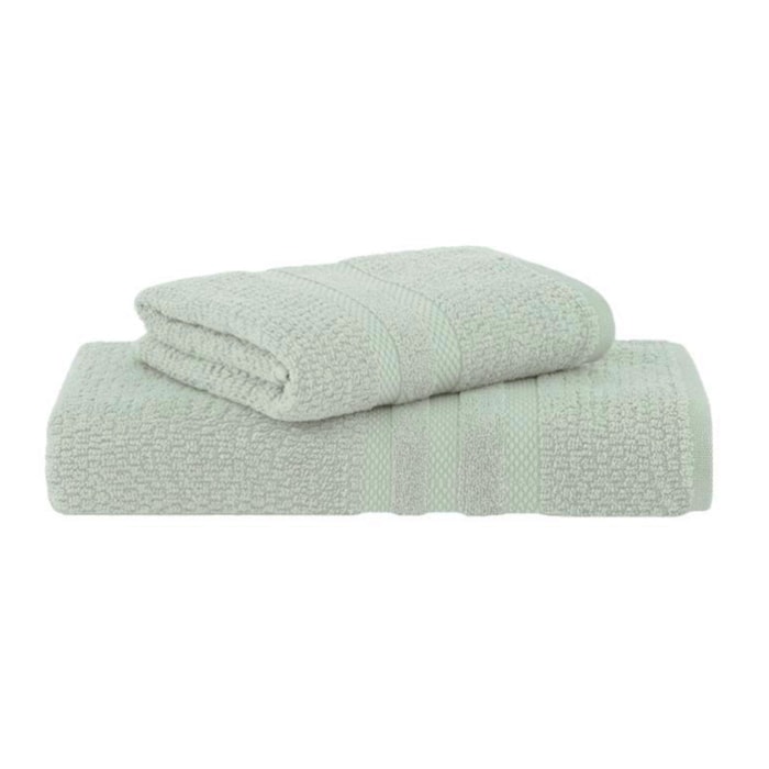 Jogo de Toalhas 5 Peças Vanilla Extra Soft 100% Algodão Verde Buddemeyer - Madel Home
