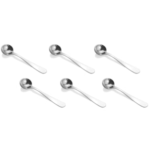Jogo Novara 6 Colheres Para Café Inox Riva