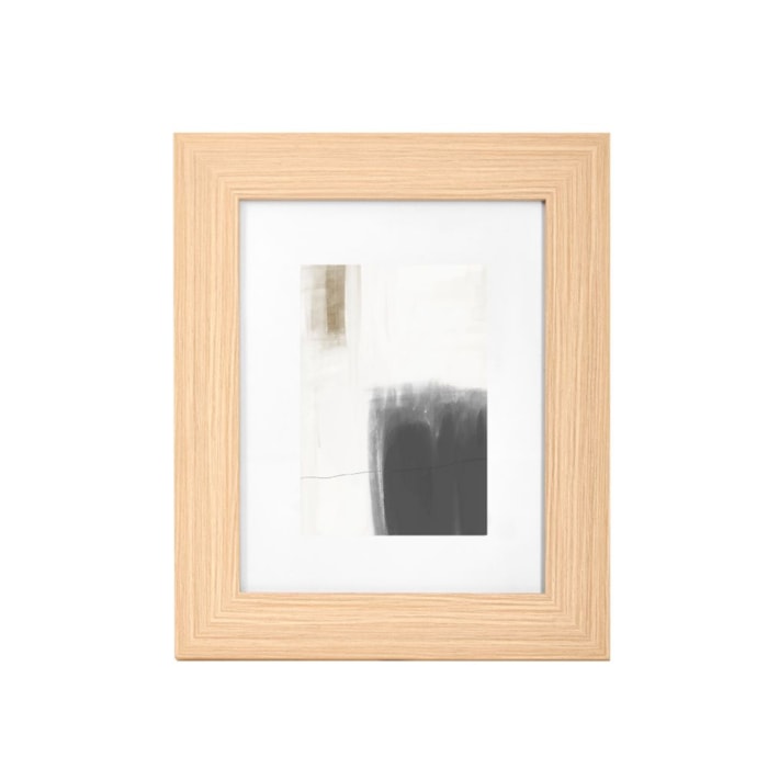 Kit 4 Quadros Decorativos Traços em Madeira com Vidro - Madel Home