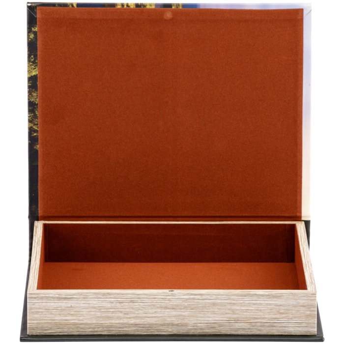 Kit Caixa Livro Decorativa Amazônia - 2 Peças - Madel Home