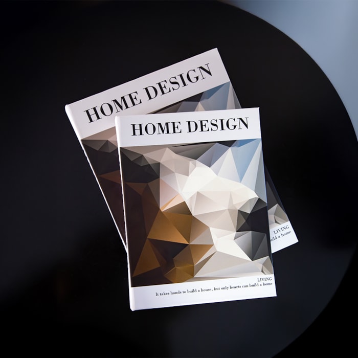 Kit Caixa Livro Decorativa Home Design Branco - 2 Peças - Madel Home