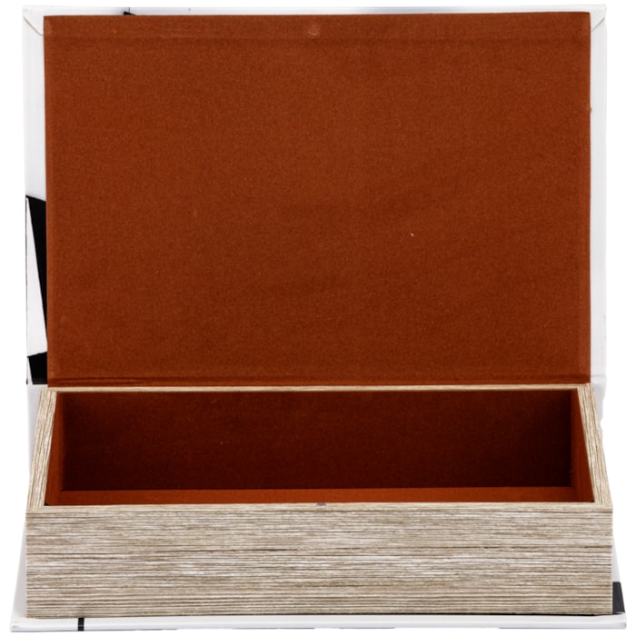 Kit Caixa Livro Decorativa Interior Design - 2 Peças - Madel Home