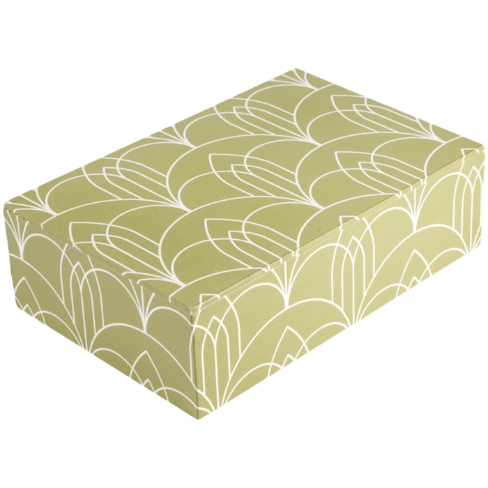 Kit Caixas Decorativas de Mdf Revestimento em Canvas Estampado - 3 Peças - Madel Home