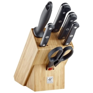 Kit Churrasco em Bambu e Inox Gourmet Zwilling - 7 Peças 