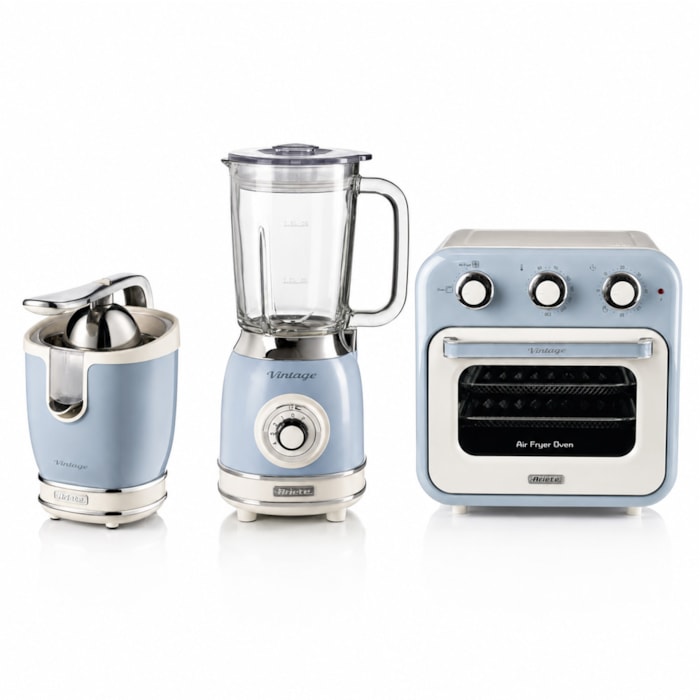Kit Cozinha Saudável Vintage Verde Ariete - 127V - Madel Home