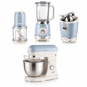 Kit Cozinha Versátil Vintage Azul Ariete - 127V