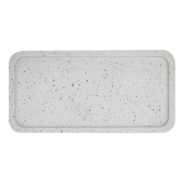 Kit de Higiene Resina Granilite Cinza - 4 Peças - Madel Home