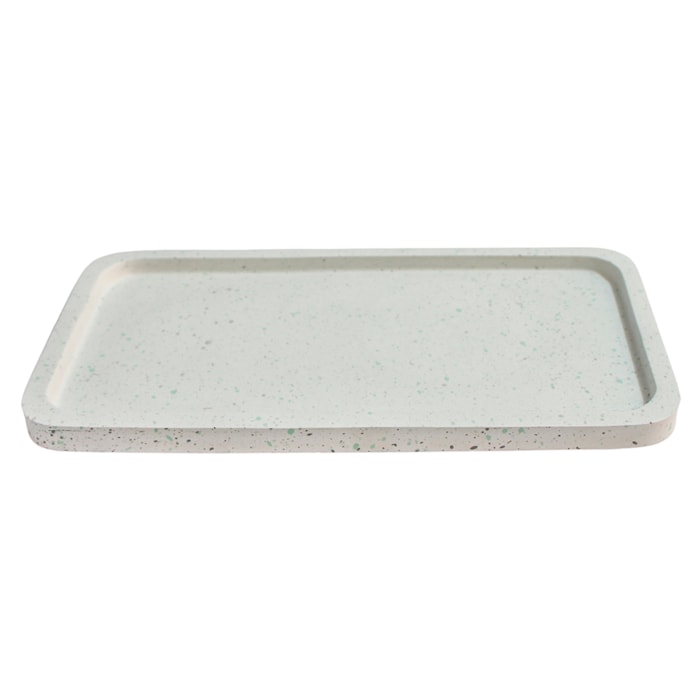 Kit de Higiene Resina Granilite Verde - 4 Peças - Madel Home
