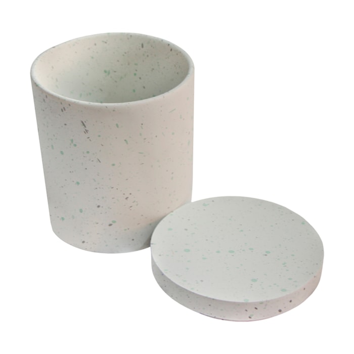 Kit de Higiene Resina Granilite Verde - 4 Peças - Madel Home
