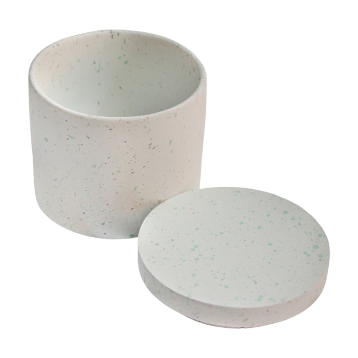 Kit de Higiene Resina Granilite Verde - 4 Peças - Madel Home