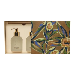 Kit Difusor de Perfume e Sabonete Líquido Patchouli Vanilla Lenvie 150mL