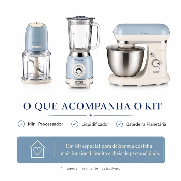 Kit Mestre da Confeitaria Verde Ariete - 127V - Madel Home