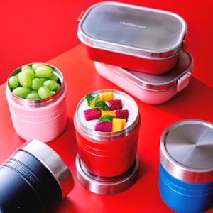 Lancheira Otg 900ml Vermelho Le Creuset