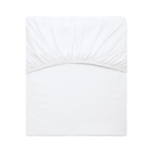 Lençol Avulso King 100% Algodão 300 Fios Branco Satinee Kacyumara