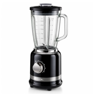 Liquidificador Moderna Preta 1,5L 1000W 4 Velocidades Ariete - 220V