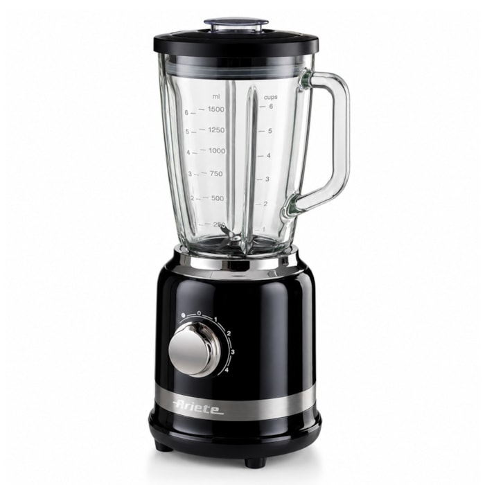 Liquidificador Moderna Preta 1,5L 1000W 4 Velocidades Ariete - 220V - Madel Home