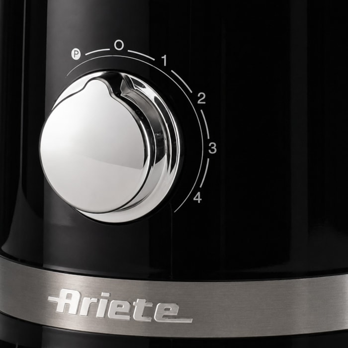 Liquidificador Moderna Preta 1,5L 1000W 4 Velocidades Ariete - 220V - Madel Home