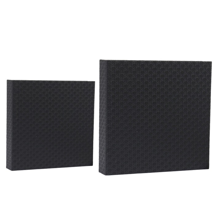 Livro Caixa Decorativa em Mdf Pu Textura Palha - 26cm - Madel Home