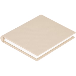 Livro Caixa Decorativa em Mdf Revestimento em Pu Bege - 23cm