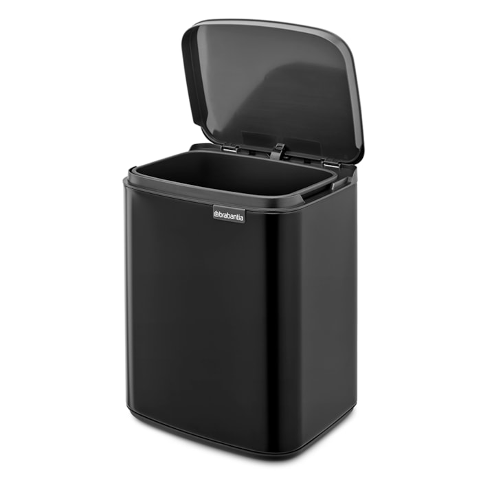 Lixeira de Aço Bo Bin Built-In Preto Brabantia - 7L - Madel Home