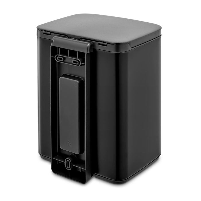 Lixeira de Aço Bo Bin Built-In Preto Brabantia - 7L - Madel Home