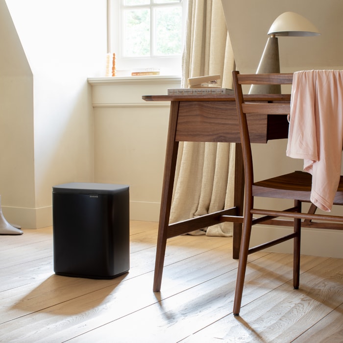Lixeira de Aço Bo Bin Preto Brabantia - 12L - Madel Home