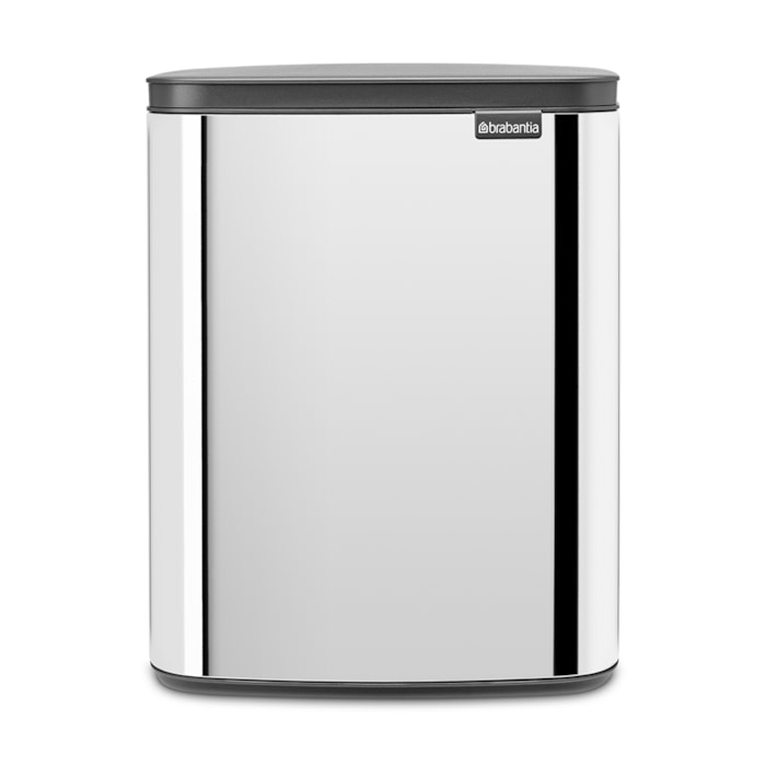 Lixeira de Inox Bo Bin Prata Brabantia - 12L - Madel Home