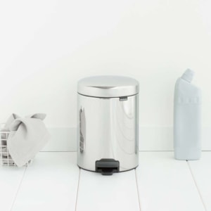 Lixeira New Icon Inox 5L Brabantia Prata