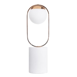 Luminária de Mesa Mármore Aurora Off-White P - 1,12m