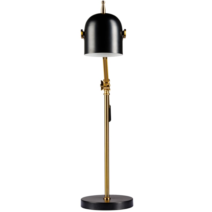Luminária de Mesa Metal Angra Preto - 43cm - Madel Home