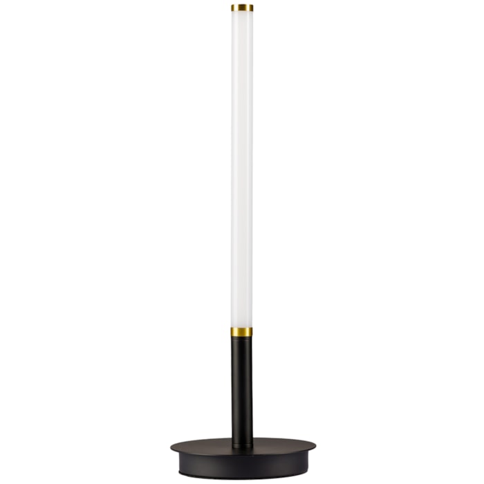 Luminária de Mesa Metal Lunor Preto LED - 55cm - Madel Home