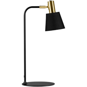 Luminária de Mesa Metal Pipe Preto - 49,5cm 