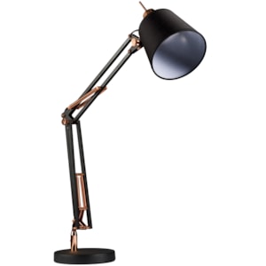 Luminária de Mesa Metal Scope Preto - 72cm 