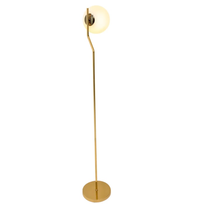 Luminária de Piso Metal Aki Dourado - 5W - Madel Home
