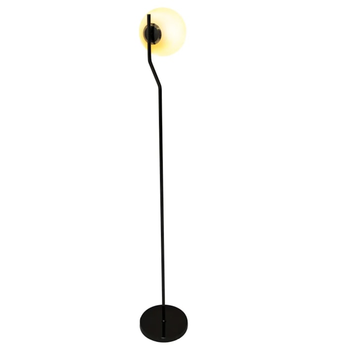 Luminária de Piso Metal Aki Preto - 5W - Madel Home