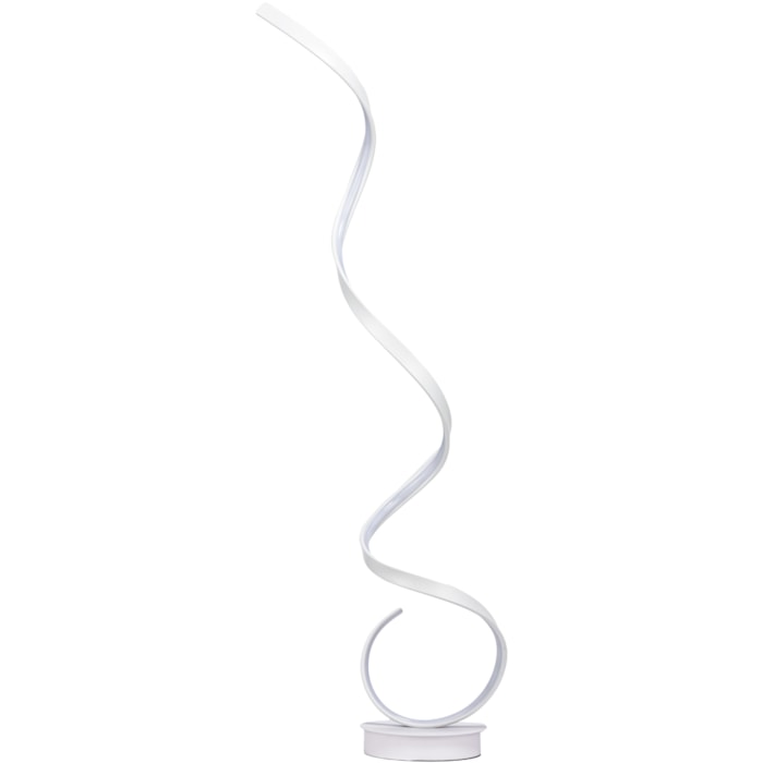 Luminária de Piso Metal Yume Branco LED - 30W - Madel Home