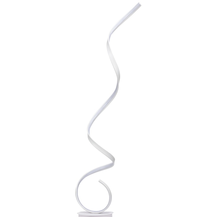 Luminária de Piso Metal Yume Branco LED - 30W - Madel Home