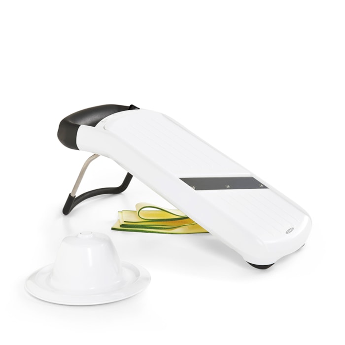 Mandoline Fatiador Manual em Plástico e Lâminas em Inox Branco Oxo - Madel Home